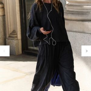 FP Movement by Free People Black Joggers & Matching top set